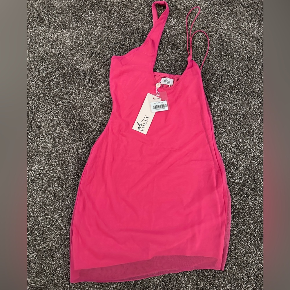 Oh Polly pink Mini dress